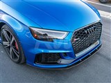 Audi 8V RS3 17+ V2 Carbon Fiber Front Lip Spoiler / 