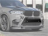BMW F85 X5M F86 X6M Carbon Fiber Front Bumper Trim / 
