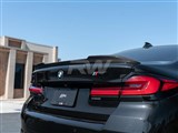 BMW G30 F90 CS Style Carbon Fiber Trunk Spoiler / 